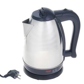 Чайник электрический Irit IR-1320, металл, 1.8 л, 1500 Вт, серебристый
