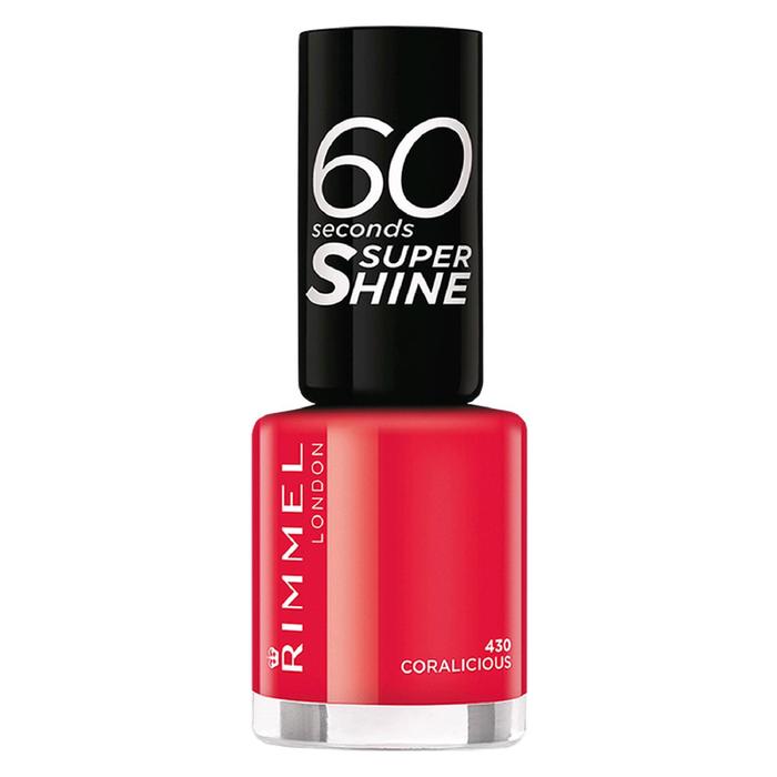 Лак для ногтей Rimmel `60 Seconds` Re-lanch  430 тон (coralicious)