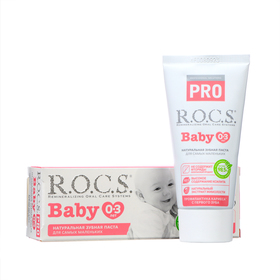 Зубная паста R.O.C.S. PRO Baby Минеральная защита и нежный уход, 45гр