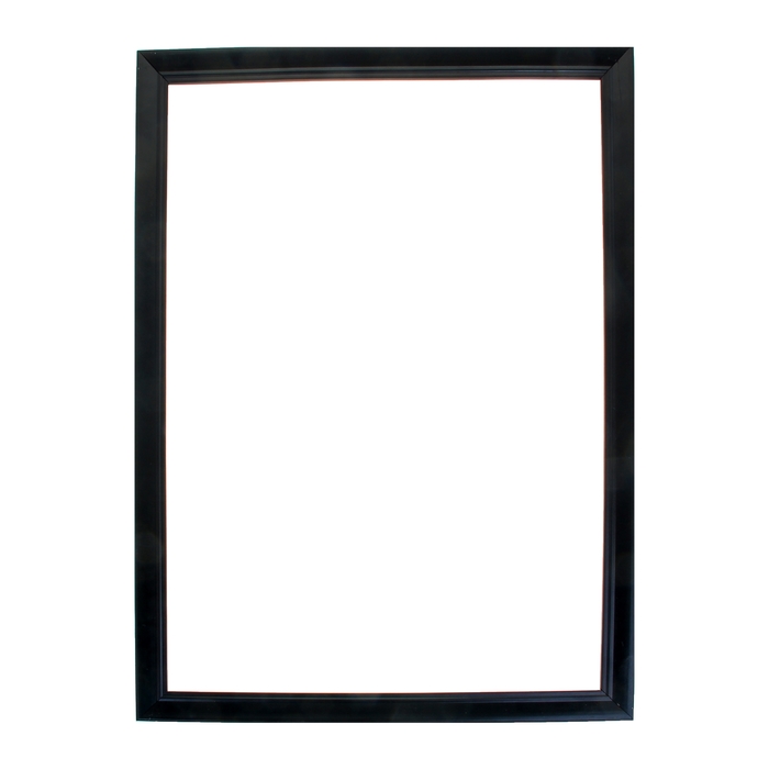 Рама для зеркал и картин 59,4х84,1х4 см, цвет чёрный