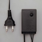 Гирлянда «Нить» 20 м, IP44, тёмная нить, 200 LED, свечение фиолетовое, 8 режимов, 220 В 187231