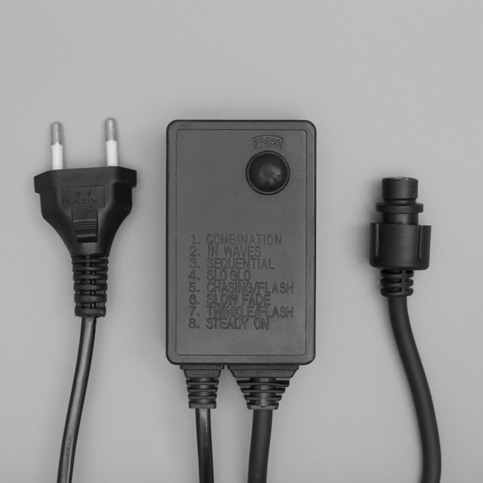 Контроллер уличный для гирлянд УМС, до 1000 LED, Н.Т. 3W, 8 режимов