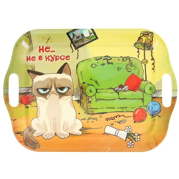 Поднос &quot;Не в курсе&quot;