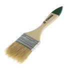 Кисть плоская TUNDRA basic, натуральная щетина, деревянная ручка 2" (50 мм) Кисть плоская TUNDRA basic, натуральная щетина, деревянная ручка 2" (50 мм)