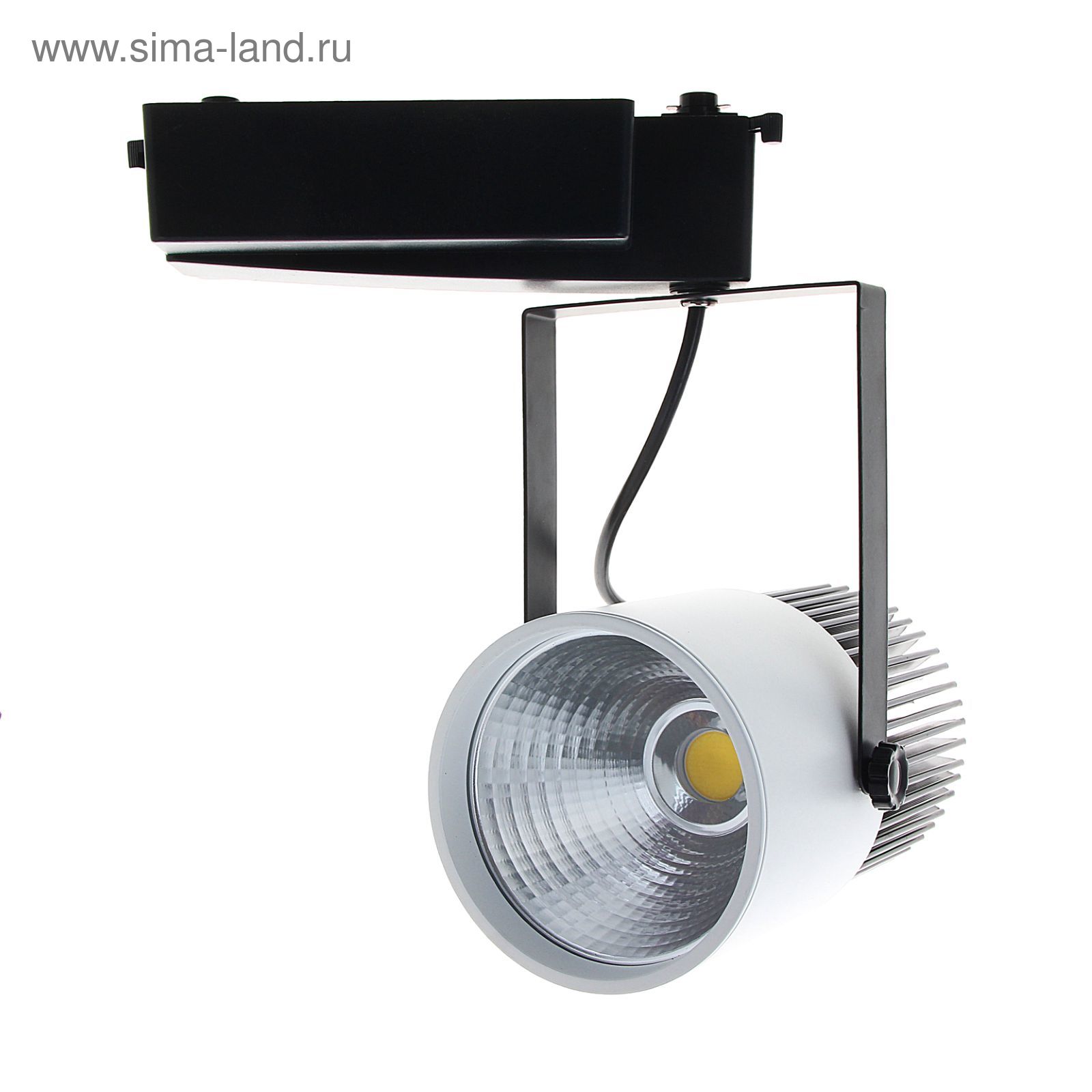 Трековый светильник LED, 40 W, 3200 Lm, 4000 K, дневной свет, SL-4001WB ...
