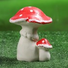 Садовая фигура "Большой и маленький мухомор" Садовая фигура "Большой и маленький мухомор"