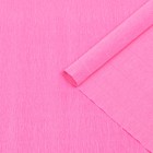 Бумага для упаковок и поделок, Cartotecnica Rossi, гофрированная, розовая, однотонная, двусторонняя, рулон 1шт., 0,5 х 2,5 м - фото 1414777