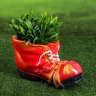 Кашпо "Ботинок'', разноцветное, гипс, 0.9 л, микс - фото 101489