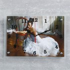 Часы настенные, серия: Люди, "Балерина в комнате", 25х35 см - фото 3205598