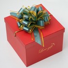 Бант-шар №5 "Узор", цвет зеленый 1112791