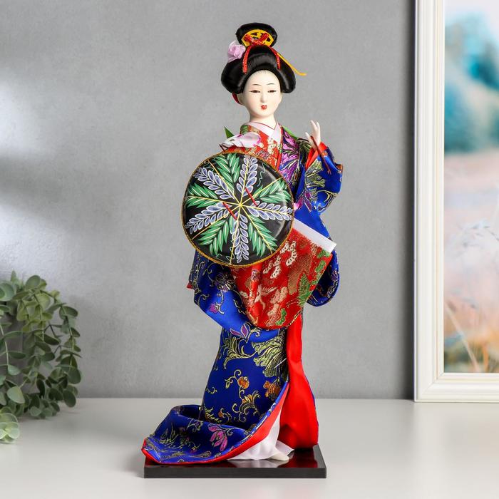 Кукла коллекционная "Гейша с веткой сакуры" 40 см