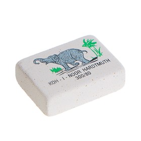 Ластик Koh-I-Noor ELEPHANT 300/80, каучук (40 шт)