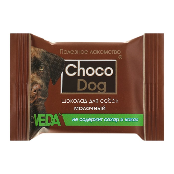 Шоколад молочный &quot;CHOCO DOG&quot; для собак, 15 г