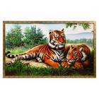Картина "Пара тигров" 66х106см - фото 8283180