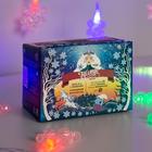 Гирлянда «Нить» 5 м с насадками «Снежинки», IP20, прозрачная нить, 20 LED, свечение мульти (RG/RB), мигание, 220 В 1080401