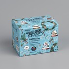 Гирлянда «Нить» 5 м с насадками «Снежинки», IP20, прозрачная нить, 20 LED, свечение мульти (RG/RB), мигание, 220 В 1080401