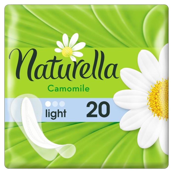 Прокладки ежедневные Naturella Camomile Light, 20 шт