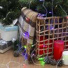 Гирлянда «Нить» 2.5 м, IP20, прозрачная нить, 25 LED, свечение RG/RB, мигание, 220 В 1080342