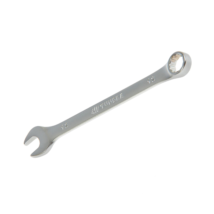 Ключ комбинированный TUNDRA, CrV, матовый, 12 мм