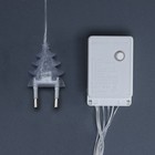 Гирлянда «Нить» 10 м с насадками «Игла», IP20, прозрачная нить, 100 LED, свечение мульти, 8 режимов, 220 В 1080520