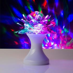 {{photo.Alt || photo.Description || 'Световой прибор «Цветок» 12.5 см, свечение RGB, 220 В, белый'}}