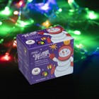 Гирлянда «Нить» 1.2 м, IP20, прозрачная нить, 12 LED, свечение мульти, фиксинг, 220 В 1080340