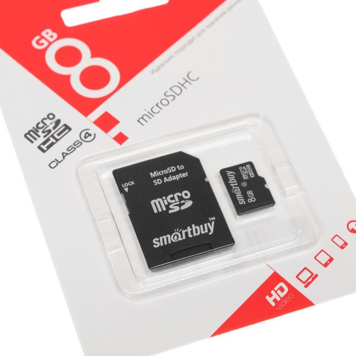 Карта памяти smartbuy microsdhc 8 гб