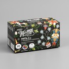 Гирлянда «Нить» 3 м с насадками «Снежинки большие», IP20, прозрачная нить, 20 LED, свечение мульти (RG/RB), мигание, USB 1080373