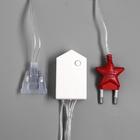 Гирлянда «Занавес» 1.5 × 1 м, IP20, прозрачная нить, 180 LED, свечение фиолетовое, 8 режимов, 220 В 1080458