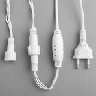 Гирлянда «Нить» 10 м, IP44, УМС, белая нить, 100 LED, свечение мульти, 220 В 1080031