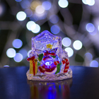 Игрушка световая "Домик с подарками снеговика" (батарейки в комплекте) 1 LED, RGB
