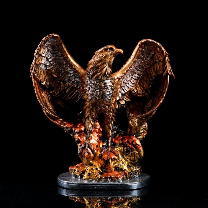 Статуэтка "Орел", покрытие лак, гипс, 40 см, микс - фото 1422154