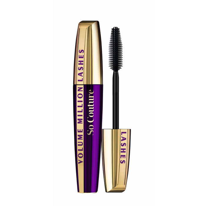 Тушь для ресниц L'OREAL MILLION LASHES SO COUTURE, черная, 9,5 мл