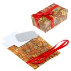 Подарочная коробка «Посылка от Деда Мороза», набор для декора, 21 × 30 см