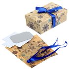 Подарочная коробка «Снежный узор», набор для декора, 21 × 30 см
