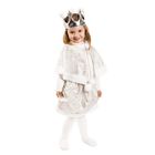 Карнавальный костюм "Снежная королева", корона, накидка, юбка, 3-6 лет