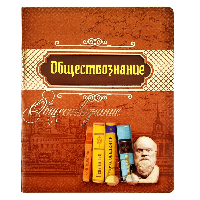 Тетрадь предметная &quot;Обществознание&quot;, классика, 48 листов,