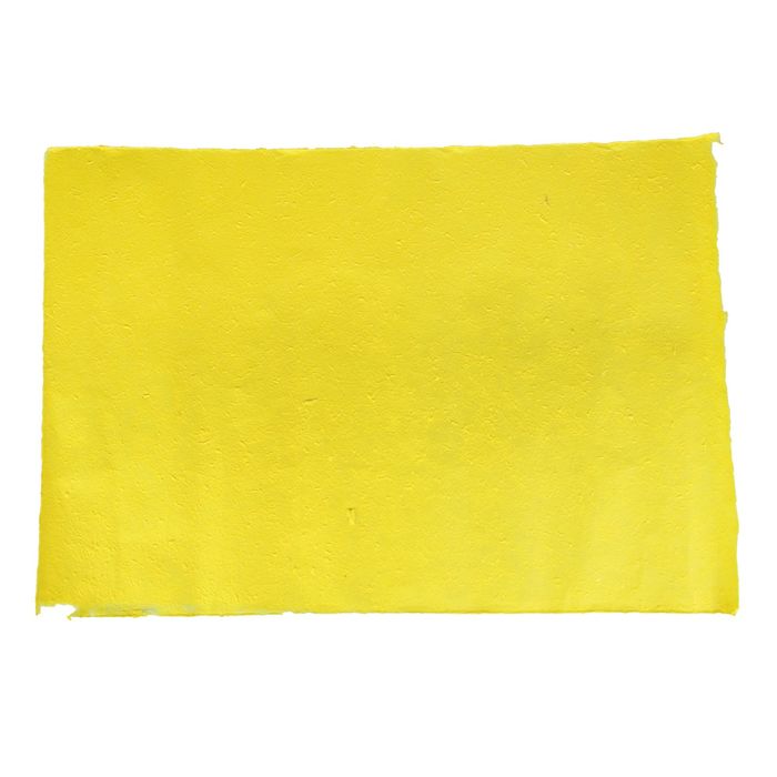 Бумага ручной работы, объемная, ярко-жёлтый, 50 х 80 см