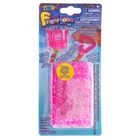 Набор для плетения браслетов FINGER LOOM, в комплекте: резиночки розовые, клипсы, станок - фото 7059879