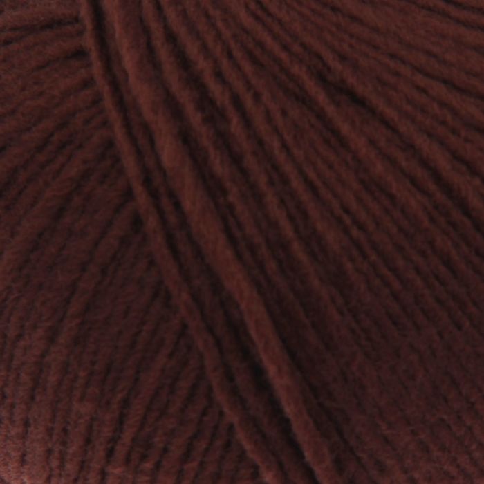 Пряжа "Азалия" 40% мериносовая шерсть, 60% акрил 270м/100гр (0416, шоколадный)