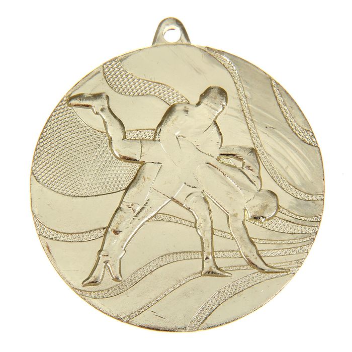 Медаль тематическая 040 "Вольная борьба" золото