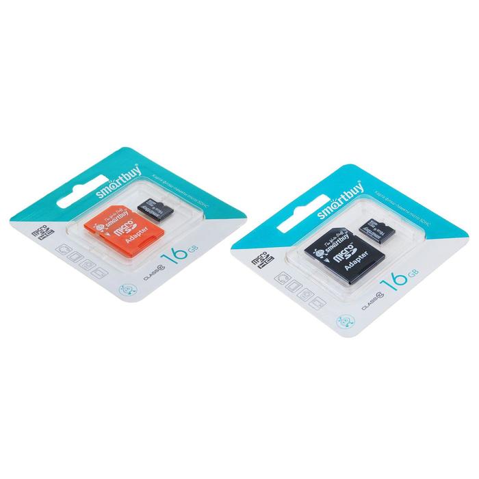 Карта памяти smartbuy microsdhc 16 гб