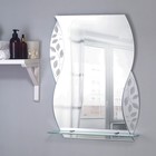 Зеркало «Агата», настенное, с полочкой, 53×68 cм Зеркало «Агата», настенное, с полочкой, 53×68 cм