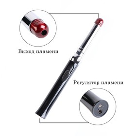 Зажигалка для газовой плиты "Палочка", не заправлена, пьезо, 18х1.9х1.9 см, микс в Донецке