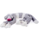Мягкая игрушка «Кот Бекон», 112 см, цвет бело-серый - фото 112406
