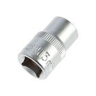 Головка торцевая шестигранная ТУНДРА, под квадрат 1/2", 13 мм, CrV 1123551 Головка торцевая шестигранная ТУНДРА, под квадрат 1/2", 13 мм, CrV 1123551
