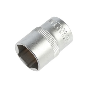 Головка торцевая шестигранная ТУНДРА, под квадрат 1/2", 20 мм, CrV 1123558