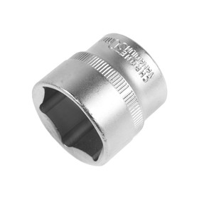 Головка торцевая шестигранная ТУНДРА, под квадрат 1/2", 30 мм, CrV 1123564