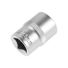 Головка торцевая шестигранная ТУНДРА, под квадрат 1/2", 19 мм, CrV 1123557 Головка торцевая шестигранная ТУНДРА, под квадрат 1/2", 19 мм, CrV 1123557