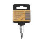 Головка с битой ТУНДРА, под квадрат 1/4", PH2, CrV 1123590 Головка с битой ТУНДРА, под квадрат 1/4", PH2, CrV 1123590